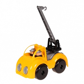 Кран строительный для малышей из серии Крепыш, 33 см. (Пластмастер, 31125)